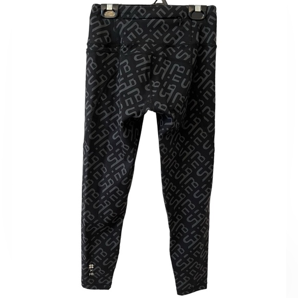 Halle Berry Sweaty Betty the re-spin edit Jinx power workout black grey leggings - Picture 4 of 12